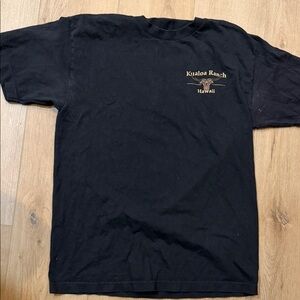 Hawaii Men's Black Graphic T-Shirt